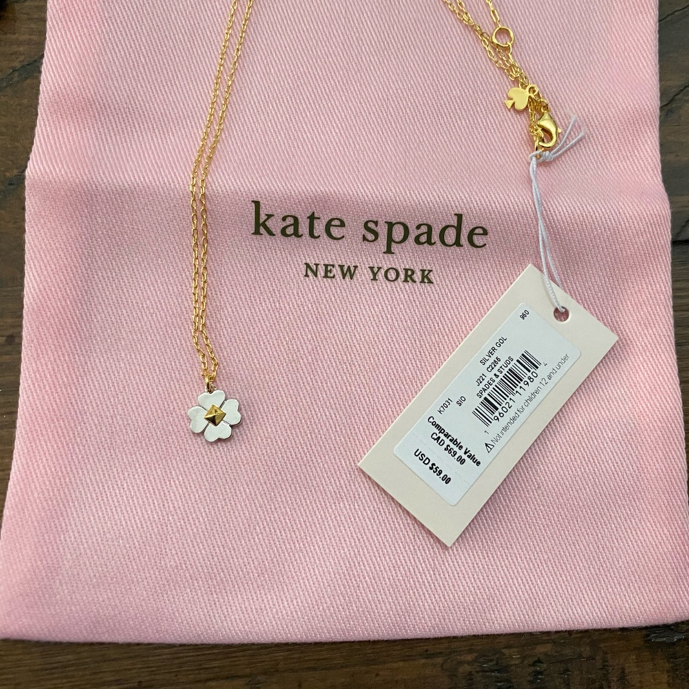 Kate Spade Flower Necklace
